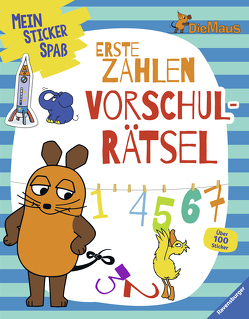 Mein Sticker Spaß Die Maus: Erste Zahlen Vorschulrätsel von WDR mediagroup licensing GmbH