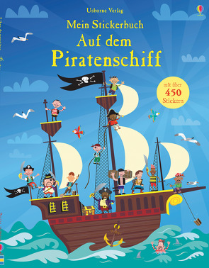 Mein Stickerbuch: Auf dem Piratenschiff von Nicholls,  Paul, Watt,  Fiona