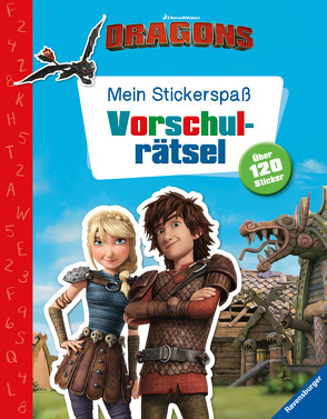 Mein Stickerspaß Dreamworks Dragons: Vorschulrätsel von DreamWorks Animation L.L.C., Hahn,  Stefanie