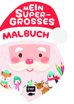 Mein supergroßes Malbuch – Weihnachten (Weihnachtsmann)