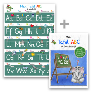 Mein Tafel-ABC in Grundschrift-Set von Momm,  Helga