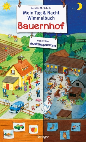 Mein Tag & Nacht Wimmelbuch. Bauernhof von Schuld,  Kerstin M.