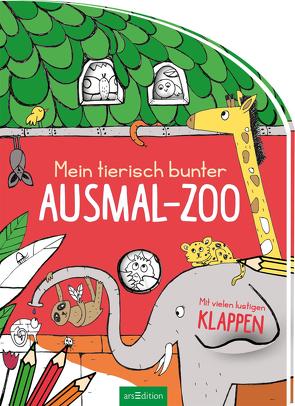 Mein tierisch bunter Ausmal-Zoo von Benz,  Karolina