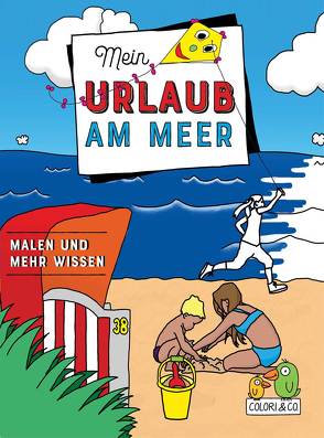 Mein Urlaub am Meer Malbuch von Colori & Co.