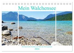 Mein Walchensee – Die bayerische Karibik zu Füßen des Herzogstands (Tischkalender 2024 DIN A5 quer), CALVENDO Monatskalender von Schimmack,  Michaela