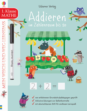 Mein Wisch-und-weg-Lernspaß: Addieren im Zahlenraum bis 20 (1. Klasse) von Bathie,  Holly, Frost,  Maddie