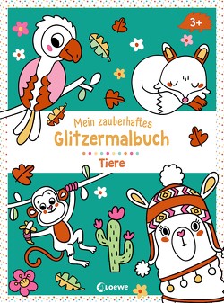 Mein zauberhaftes Glitzermalbuch – Tiere