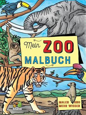 Mein Zoo Malbuch von Colori & Co.