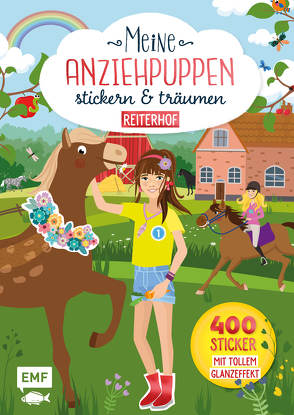 Meine Anziehpuppen – stickern & träumen: Reiterhof von Liepins,  Carolin