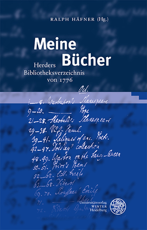 Meine Bücher von Häfner,  Ralph