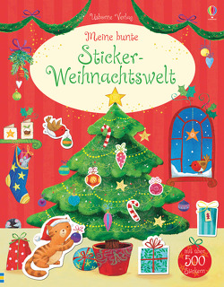 Meine bunte Sticker-Weihnachtswelt von Gausden,  Vicki, Greenwell,  Jessica, Jatkowska,  Ag, Lamb,  Stacey, Maclaine,  James, Taplin,  Sam