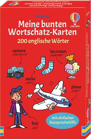 Meine bunten Wortschatz-Karten – 200 englische Wörter von Fox,  Christyan, Meredith,  Sue