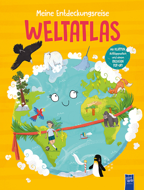 Meine Entdeckungsreise – Weltatlas von De Lombaert,  Anja, Gennet,  Peter, Gregory,  Pauline