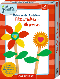 Meine erste Bastelbox: Filzsticker-Blumen