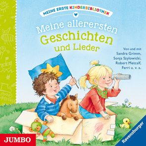 Meine erste Kinderbibliothek. Meine allerersten Geschichten und Lieder von Grimm,  Sandra, Missler,  Robert, Szylowicki,  Sonja