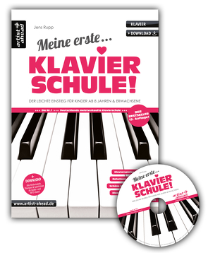 Meine erste Klavierschule + Audio-CD! von Rupp,  Jens