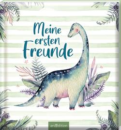 Meine ersten Freunde – Dinos (Aquarell-Optik)