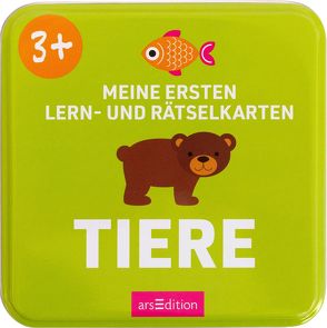 Meine ersten Lern- und Rätselkarten Tiere von Gerbrands,  Anneke, Sörensen-Knoop,  Maraike