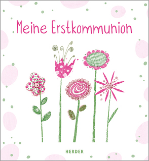 Meine Erstkommunion Erinnerungsalbum Blumen von Glökler,  Angela