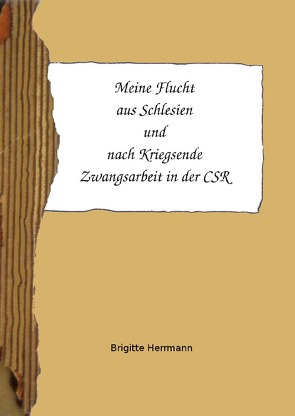 Meine Flucht aus Schlesien und nach Kriegsende Zwangsarbeit in der CSR von Herrmann,  Brigitte