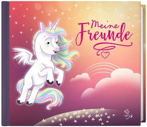 Meine Freunde – Freundebuch (Motiv: fliegendes Einhorn) von Renners,  Kai