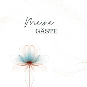 Meine Gäste- Blanko White Premium Hardcover von K. Schmitt,  Lucie