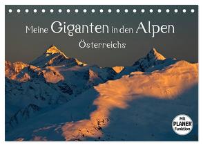 Meine Giganten in den Alpen Österreichs (Tischkalender 2024 DIN A5 quer), CALVENDO Monatskalender von Kramer,  Christa