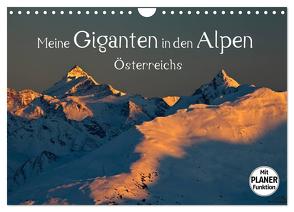 Meine Giganten in den Alpen Österreichs (Wandkalender 2024 DIN A4 quer), CALVENDO Monatskalender von Kramer,  Christa