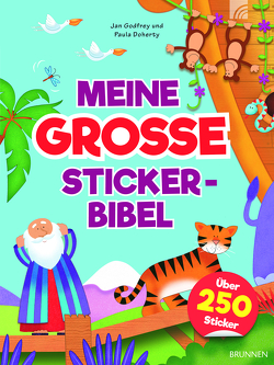 Meine große Stickerbibel von Doherty,  Paula, Godfrey,  Jan