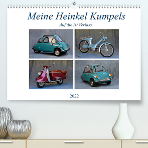 Meine Heinkel Kumpels (Premium, hochwertiger DIN A2 Wandkalender 2022, Kunstdruck in Hochglanz) von Laue,  Ingo