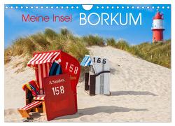 Meine Insel Borkum (Wandkalender 2024 DIN A4 quer), CALVENDO Monatskalender von Scherf,  Dietmar