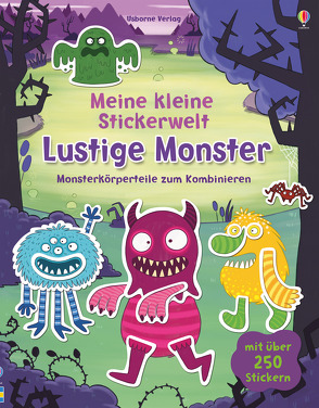 Meine kleine Stickerwelt: Lustige Monster von Brooks,  Felicity, Vidal,  Oriol