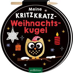 Meine Kritzkratz-Weihnachtskugel