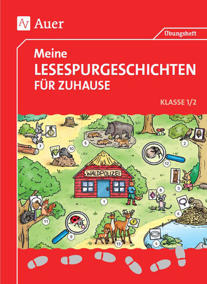 Meine Lesespurgeschichten für Zuhause – Klasse 1/2 von Blomann,  Sandra, Rook,  Sven, Zöh,  Anke