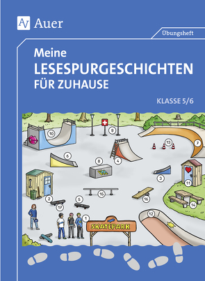 Meine Lesespurgeschichten für Zuhause – Klasse 5-6 von Rook,  Sven, Schlimok,  Julia