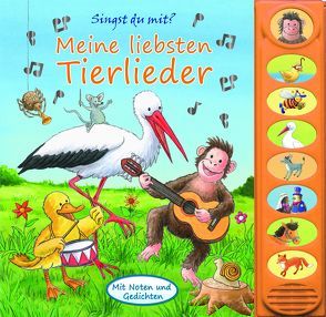 Meine liebsten Tierlieder, 8-Button-Soundbuch