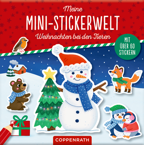 Meine Mini-Stickerwelt – Weihnachten bei den Tieren von Warnecke,  Ruby