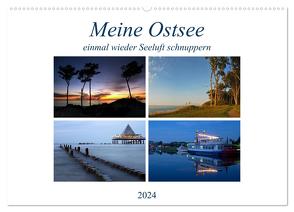 Meine Ostsee – einmal wieder Seeluft schnuppern (Wandkalender 2024 DIN A2 quer), CALVENDO Monatskalender von Gierok,  Steffen