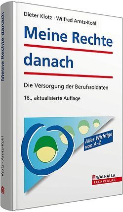 Meine Rechte danach von Arntz-Kohl,  Wilfried, Klotz,  Dieter