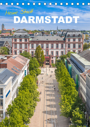 Meine Stadt Darmstadt (Tischkalender 2022 DIN A5 hoch) von Scherf,  Dietmar