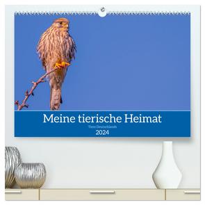 Meine tierische Heimat (hochwertiger Premium Wandkalender 2024 DIN A2 quer), Kunstdruck in Hochglanz von ellenlichtenheldt,  ellenlichtenheldt