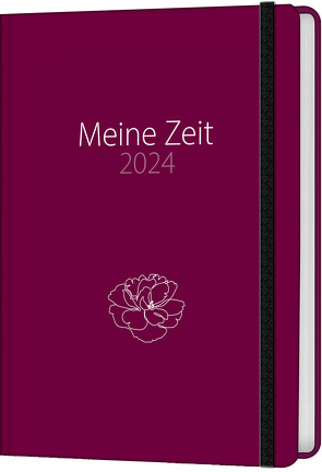 Meine Zeit 2024 (Pfingstrose) – Taschenkalender