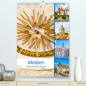 Meißen – bezauberndes Reiseziel (Premium, hochwertiger DIN A2 Wandkalender 2023, Kunstdruck in Hochglanz) von Schwarze,  Nina