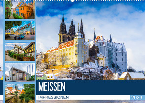 Meißen Impressionen (Wandkalender 2023 DIN A2 quer) von Meutzner,  Dirk