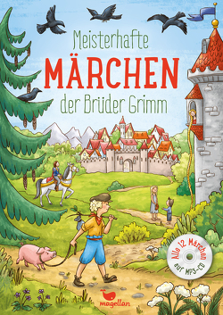 Meisterhafte Märchen der Brüder Grimm, mit MP3-CD von Grimm,  Jacob und Wilhelm, Lauber,  Larisa, Reh,  Rusalka