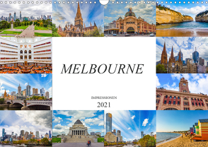 Melbourne Impressionen (Wandkalender 2021 DIN A3 quer) von Meutzner,  Dirk