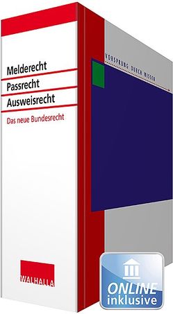 Melderecht, Passrecht, Ausweisrecht – MPA von Breckwoldt,  Jörgen, Gallert,  Jan-Thorleif, Luch,  Anika D., Neidert,  Anne, Schulz,  Sönke Ernst, Vivie,  Achim, Wilken,  Hans-Georg