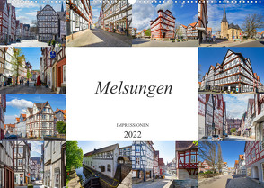 Melsungen Impressionen (Wandkalender 2022 DIN A2 quer) von Meutzner,  Dirk