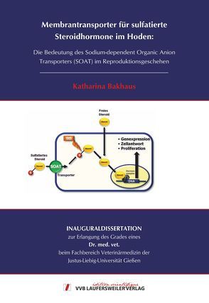 Membrantransporter für sulfatierte Steroidhormone im Hoden: Die Bedeutung des Sodium-dependent Organic Anion Transporters (SOAT) im Reproduktionsgeschehen von Bakhaus,  Katharina