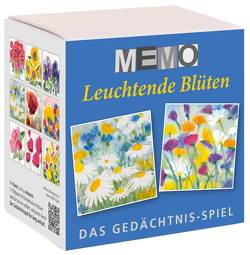 Memo-Spiel – Leuchtende Blüten von Hecht,  Dieter